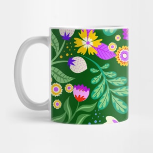 Tropical Flowers Mug